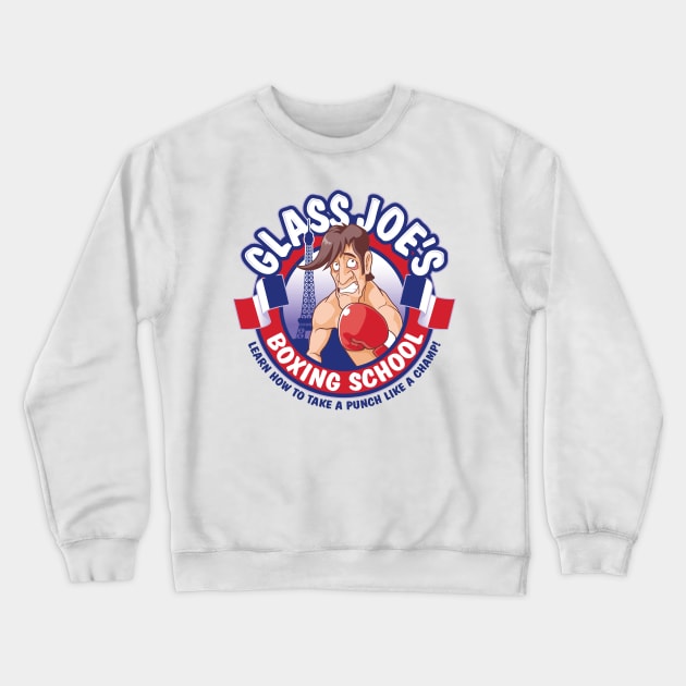 Glass Joe's Boxing School Crewneck Sweatshirt by GradyGraphics